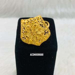 Último collar de Gargantilla chapado en oro Cadena de caja en forma de flor para fiesta y boda hecho de latón - Product Image 2