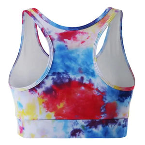 Sujetador Deportivo Ligero sin costuras con tiras en la espalda para mujer, Yoga, estiramiento, correr, gimnasio, entrenamiento, talla grande, LICRA transpirable - Product Image 3