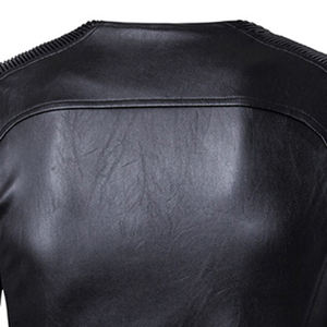 เสื้อแจ็กเก็ตหนังแฟชั่นชั้นนำคุณภาพพรีเมี่ยมเสื้อแจ็คเก็ตฤดูหนาวสินค้าใหม่สั่งทำมีป้ายกำหนดเองได้ - Product Image 6