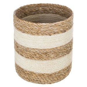 Panier de jardinière tissé en Jute de qualité supérieure panier à linge en corde pour jouets, couverture et Pot paniers de rangement pour couvertures de plantes pliables - Product Image 5