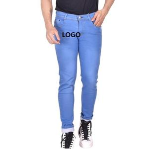 กางเกงยีนส์ขากว้างแห้งเร็วและยืดได้สำหรับผู้ชายเสื้อผ้าแนวสตรีทแบบลำลองมาใหม่ - Product Image 4