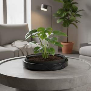 Jardinière en marbre personnalisable pour la décoration de la maison, ajoute une touche sophistiquée aux espaces de vie - Product Image 5