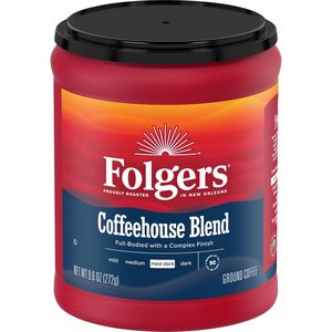 Café Molido Folgers Coffeehouse Blend, Tueste Medio Oscuro, 9.6 Onzas (Paquete de 6) - Product Image 5