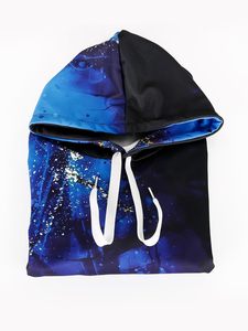 Bule Galaxy – sweat-shirt à capuche unisexe avec impression 3D, pull à capuche avec grandes poches pour hommes, adolescents, garçons et femmes - Product Image 6