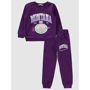 Chándal de tela preescolar para niñas, uniforme escolar cómodo y elegante - Product Image 1