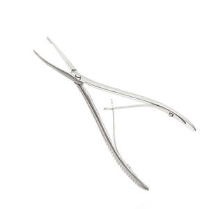 Rongeur osseux Beyer, forceps chirurgical à double ressort, finition polie, acier, utilisation manuelle, hôpital, certifié CE, classe I - Product Image 4