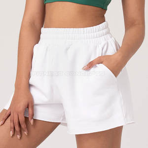 El más nuevo diseño cómodo mujer ropa casual pantalones cortos personalizados estilo más Popular mujeres gimnasio pantalones cortos - Product Image 6