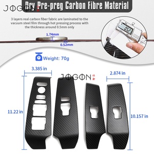 แผงสวิตช์หน้าต่างประตูสำหรับ Acura Integra Type S A-specec DE5 DE4 2023-2025แผงปุ่มลิฟต์คาร์บอนไฟเบอร์ของจริง - Product Image 6