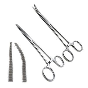 Pinces hémostatiques Crile Rankin 16 cm droites et courbes, ensemble d'instruments chirurgicaux, manuel - Product Image 1