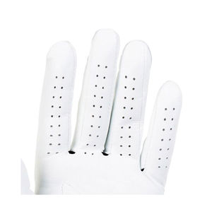 ถุงมือกอล์ฟหนังแท้ที่สวมใส่สบายสำหรับการใช้งานระดับมืออาชีพ สายรัดข้อมือแบบปรับได้ ตะขอเกี่ยวแบบห่วงปิด ผิวสัมผัสเรียบเนียนเพื่อความสะดวก - Product Image 4