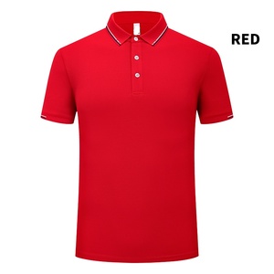 เสื้อเชิ้ตผ้าคอตตอน220ก. สำหรับผู้ชายผ้าถักแบบลำลองแห้งเร็วปักโลโก้ได้ตามต้องการ - Product Image 3