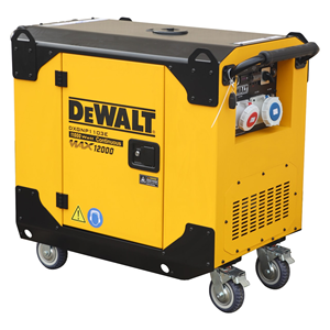 Generador de Gasolina DEWALT DXGNP1103E de 15 KVA para Uso Doméstico, Marco Abierto, Frecuencia de 60Hz, para Camping, Arranque Remoto, 24V Nominal, Arranque por Retroceso - Product Image 1