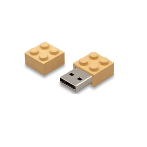 แฟลชไดรฟ์ USB แบบรีไซเคิลพลาสติกประสิทธิภาพสูงเป็นมิตรกับสิ่งแวดล้อมพื้นที่จัดเก็บแบบพกพาถ่ายโอนข้อมูลได้อย่างรวดเร็ว - Product Image 4