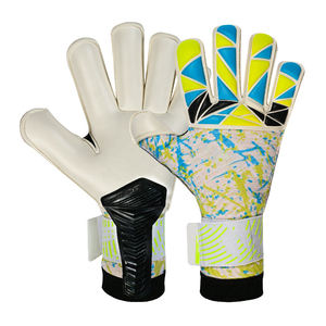 ถุงมือผู้รักษาประตูจากโรงงาน OEM รุ่นดีไซน์พิเศษ จัดส่งเร็วทั่วโลก ขายส่งถุงมือผู้รักษาประตู OEM บุนุ่มด้านใน แบบยาว - Product Image 1