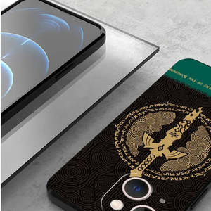Funda para Teléfono Móvil con Diseño de Sublimación de la Leyenda de Zelda para iPhone 7plus 14plus 8plus, Estilo Moderno con Diseño Escarchado - Product Image 4