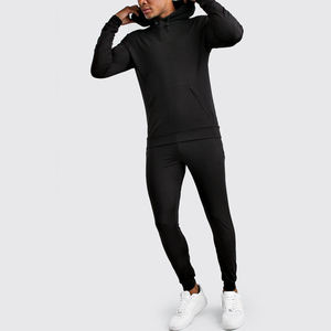 DCY Custom Clothing Manufacturers Customizable Lightweight Hooded Solid <b>Jogger</b> Set <b>Oversized</b> Tracksuit for Men - Product Image 1