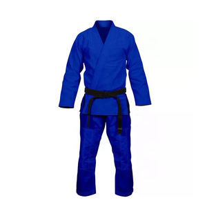 100% algodón ligero transpirable uniforme de Karate para hombres logotipo personalizado en la parte delantera desgaste de artes marciales Premium - Product Image 4