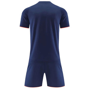 Uniforme de football professionnel pour hommes adultes, 100% polyester, tissu léger et respirant pour l'entraînement, les matchs et les compétitions - Product Image 2