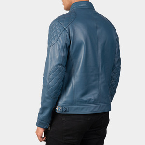 Chaqueta de cuero personalizada de alta calidad para hombre, estilo urbano de Pakistán, con cremallera para invierno, la chaqueta más popular para hombre. - Product Image 2