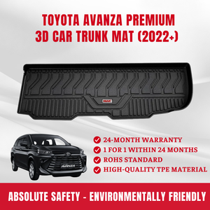 55x100cm taille TPE tous temps 2mm Toyota Avanza nouveau noir 1 an de garantie Viet Nam type de revêtement de sol de voiture - Product Image 2