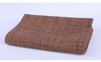 Tissu occultant noir en sergé avec logo personnalisé OEM, motif pastoral, ignifuge et anti-UV