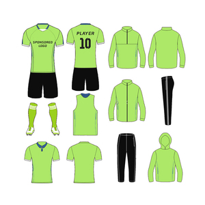 Uniforme de Fútbol Unisex Personalizable de Alta Calidad, Nombre Personalizado, 100% Poliéster, Sublimación Digital, Anti-UV, Ecológico, Rápido - Product Image 2