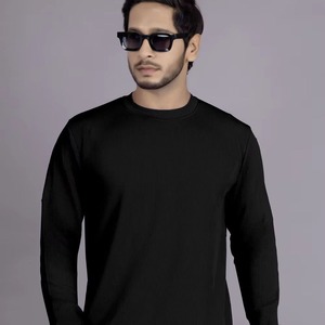 เสื้อยืดแขนยาวของผู้ชายเสื้อกอล์ฟผ้าแห้งเร็วสำหรับกีฬาโพลีเอสเตอร์ - Product Image 1