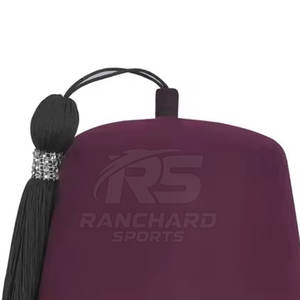 Chapeau Fez maçonnique de style cérémonial, chapeau Fez maçonnique OEM, chapeau Fez traditionnel Shriner, chapeau Fez pour homme, couvre-chef maçonnique brodé - Product Image 5