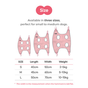 Hamaca Premium para Peluquería Canina HEDYS GROOMING - Eslinga Ajustable de Algodón para un Cómodo Corte de Uñas, Cuidado del Pelaje y Limpieza de Ojos - Product Image 3