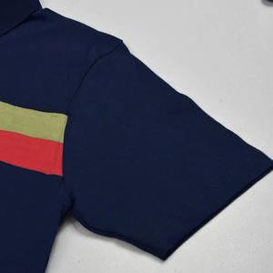 Camisetas Polo personalizadas para hombre Servicio OEM 100% Algodón Manga corta Antiarrugas Cómodo Transpirable Ropa de trabajo con estilo - Product Image 4