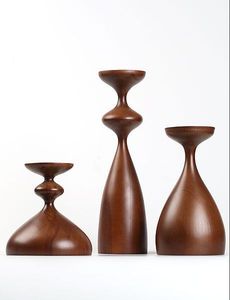 DÉCOR BOUGIER PORTE-BOUGIE EN BOIS POUR LA Décoration DE LA MAISON Meilleure Vente Bougie Pilier Titulaire par Antique Creations - Product Image 2