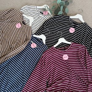 ByMeldev Basic Oversized Rayon Knit Tunik Busui Nonbusui Bumil Friendly สำหรับผู้ใหญ่ - Product Image 4