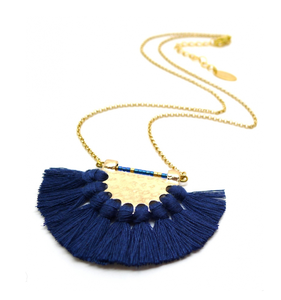 Hecho a mano orgánico Boho borla moda collar diseño joyería para aniversario regalo accesorios superventas - Product Image 3