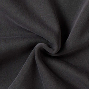 Sudadera de cuello redondo de gran tamaño gris oscuro para hombre, ropa de calle, jersey de lana, hombro caído, logotipo personalizado liso, Top de invierno informal - Product Image 3