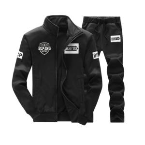 ชุดกีฬาผู้ชายคุณภาพสูง ขายดี ปี 2025 เสื้อผ้ากีฬา ชุดวอร์ม ชุดฤดูหนาวสำหรับผู้ใหญ่ ชุดออกกำลังกาย - Product Image 2