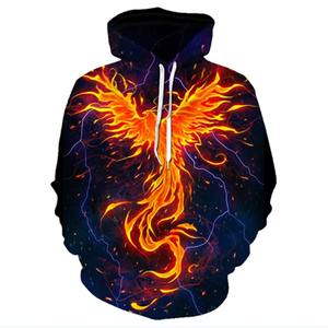 เสื้อฮู้ดพิมพ์ลายอนิเมะสำหรับผู้ชายผ้าโพลีเอสเตอร์ไซส์ใหญ่พิเศษพิมพ์โลโก้ได้ตามต้องการแนวสตรีท - Product Image 5