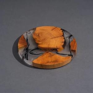 Sous-verres en nacre blanche faits à la main, coffret cadeau d'accessoires de luxe pour bar et salle à manger - Product Image 3