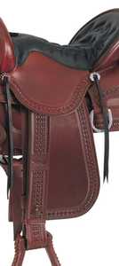 Selle d'équitation western en cuir véritable de haute qualité prix de gros dernières selles de dressage western pour cavaliers équestres - Product Image 2