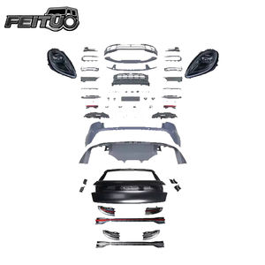 Kit carrosserie complet FEITUO pour <span class=keywords><strong>Porsche</strong></span> <span class=keywords><strong>Macan</strong></span> 95B/95B.1/95B.2 (2014-2025) - Style 95B.3 |   Pare-chocs avant et arrière, feux de jour à LED, feux arrière - Product Image 2