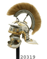 Casque d'armure d'Achille de Troie avec plume