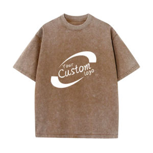 OEM Logo personnalisé 100% coton haute qualité tenue décontracté T-shirt oversize unisexe imprimé avec graphique personnalisé pour hommes et femmes - Product Image 3