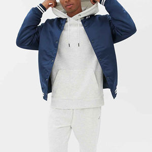 Venta al por mayor High Street Style Hombres Primavera Poliéster Satén Seda Bomber Jacket Custom Made 2025 Tallas grandes de alta calidad con Logo - Product Image 4