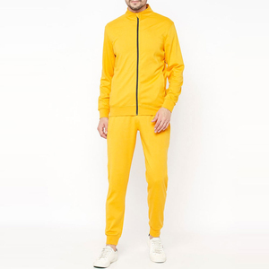 Chándales de invierno pesados de alta calidad personalizados para hombres de gran tamaño con cremallera gimnasio ropa deportiva patrón sólido ecológico-Servicio OEM - Product Image 1