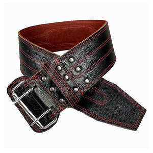 Cinturón de Levantamiento de Pesas de 10 mm, Cinturón de Protección para Fitness y Levantamiento de Pesas 2026, Cuero Genuino de Alta Calidad, Logotipo Personalizado Aplicado - Product Image 2