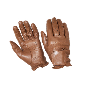 Gants d'équitation en cuir les plus vendus avec logo personnalisé Gants d'équitation personnalisés haute performance pour hommes - Product Image 4