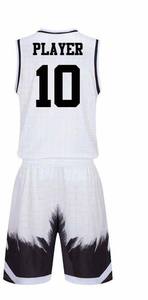 Uniforme de Baloncesto Transpirable de Alta Calidad, Diseños Personalizados, 100% Poliéster, Sin Mangas, Para Todas las Temporadas, Venta al Por Mayor - Product Image 3