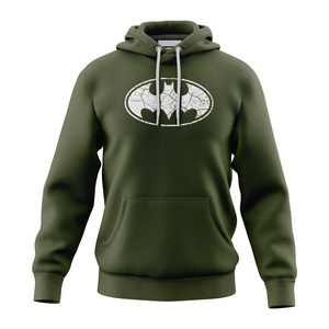 เสื้อสวมหัวสำหรับผู้ชายเสื้อฮู้ดดี้ผ้าฝ้ายโพลีเอสเตอร์พิมพ์ลาย - Product Image 2