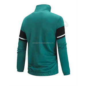 ชุดกางเกงวอร์มและเสื้อฮู้ดแบบสปอร์ตผ้าหนาสั่งทำขายส่ง ไซส์ใหญ่ สีพื้น ดีไซน์ 2 in 1 ผ้าฝ้าย 100% - Product Image 6