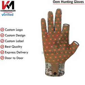 Guantes para Hombre, Guantes de Caza de Primera Calidad con Forro Polar de Pelo Largo para Clima Frío, Cálidos, Duraderos, Resistentes al Agua, Guantes para Exteriores, Caza y Pesca - Product Image 4