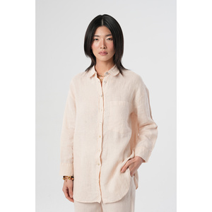 Camisa de Lino Fino 100% para Mujer, con Bolsillo, de la Colección Design - Product Image 2